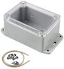 Small Enclosure, Pc, White/clear; Enclosure Type Hammond - 29AH0208 - Newark, An Avnet Company