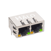 Modular/Ethernet Connector (RJ45) Jacks With Magnetics - 5843-HFJ12-E2450ER-L21RL-ND - DigiKey