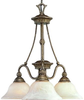 P4007-86 Mid. Chandeliers-Glass Down - 762386 - Capital Lighting, Inc.
