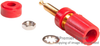 Binding Post, 15A, Turret, Red; Product Range Pomona - 78B1721 - Newark, An Avnet Company