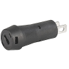Shock-Safe Fuseholder, 5 x 20 mm, Slotted Cap, Press, IEC 60335-1 -- FPG6 - Image
