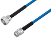 Plenum 4.3-10 Male to N Female Low PIM Cable 12 Inch Length Using SPP-250-LLPL Coax Using Times Microwave Parts - PE3C6220-12 - Pasternack