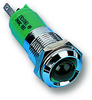 Led Panel Mount Indicator, Satin Chrome Bezel, Green, 14 Mm, 24 Vac, 20 Ma, 70 Mcd, Ip67 Rohs Compliant Cml Innovative Technologies - 26M6127 - Newark, An Avnet Company