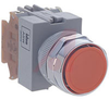 Switch,Pushbutton,Flush Mount,MomentaryAction,Black,Red,Green,1NO,Miniature - 70172518 - Allied Electronics, Inc.