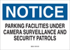 Brady B-555 Aluminum Rectangle White Parking Security Sign - 14 in Width x 10 in Height - 43408 - 754476-43408 - R. S. Hughes Company, Inc.