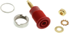4Mm Banana Jack, Panel Mount, 32A, 1 Kv, Red Rohs Compliant Staubli -- 23AH8728