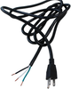 Power Cord, Nema 5-15P-Free End, 7.9Ft; Connector Type A Multicomp Pro - 74Y9236 - Newark, An Avnet Company