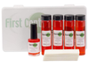 Optic Cleaning Kit, Deluxe, Red Polymer, Brush Applicator - RFCD - Newport MKS