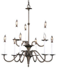 9229MB Mid. Chandeliers-Candle - 796130 - Capital Lighting, Inc.
