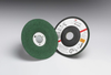 3M Green Corps Ceramic Surface Grinding Wheel - 36 Grit Very Coarse Grade - Arbor Attachment - 4 1/2 in Diameter - 7/8 in Center Hole - Thickness 1/8 in - 50440 - 051111-50440 - R. S. Hughes Company, Inc.