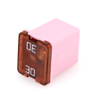 Littelfuse Low Profile Jcase Fuse, Cartridge Style, 30A, 58VDC, Pink, 0895030.Z - 46301 - Waytek, Inc.
