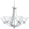 SL863678 Mid. Chandeliers-Glass Up - 751273 - Capital Lighting, Inc.