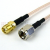 SMA Male to SMA Female Cable RG-316 Coax in 18 - FMC0213315-18 - Fairview Microwave Inc.