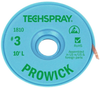 Braid, Pro-Wick Desoldering, 10Ft Rohs Compliant Techspray - 25AK8056 - Newark, An Avnet Company