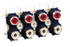 Audio & Video Connectors - PJRAS4X2U01AUX - Powell Electronics, Inc.