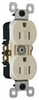 Duplex/Single Receptacle -- 3232-TRWRLA - Image