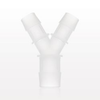Y Connector, Barbed, Natural -- 61134