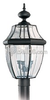 Three-Light Outdoor Post Lantern - 8239-12 - bulbs.com