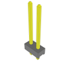 Headers, Male Pins - MTMM-102-08-L-S-350-ND - DigiKey