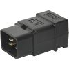 IEC Plug I, Cord Connector (Rewireable), Straight -- 0922 - Image