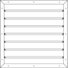 Long Throw Return Air Grille - 550 LTA Series - A-J Manufacturing Co., Inc.