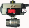 STAINLESS STEEL-2WAY NC-DOUBLE ACTING 1-1/2" NPTF BALL VALVE, GENERAL PURPOSE VALVE 24VDC - S2CD08-B-0 - Quarter Turn Valve