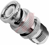 connector,rf coaxial,between series adapter,bnc plug to tnc jack - 70032011 - Allied Electronics, Inc.