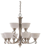 39060BLE-962 Mid. Chandeliers-Glass Up - 734821 - Capital Lighting, Inc.
