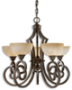 21083 Mid. Chandeliers-Glass Up - 754119 - Capital Lighting, Inc.