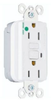 GFCI Duplex Receptacle - PT1595-HGW - Hubbell Wiring Device-Kellems