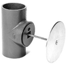Z1446 Cleanout with Round Wall Access Cover -- Z1446 - Image