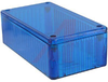 Enclosure; Polycarbonate; 4.7 in. L x 2.6 in. W; Philips Head Screw; Ice Blue -- 70166702
