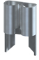 Vertical Entry Maxi Auto Blade Fuse Clip - 3555 - Keystone Electronics Corp.