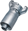 Zinc Plated Two Lug Hose Coupling with Crimp Ferrule FHE Series -- FHE-100
