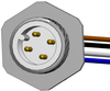 Sensor Cord, 4P M12 Plug-Free End, 6; Connector Type A Norcomp - 17AH5280 - Newark, An Avnet Company