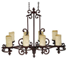 3268MBZ-125 Island/Pool Table-Pillar Candle - 730554 - Capital Lighting, Inc.