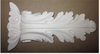 Plaster Ornament, Leaf - 805-32A - Deco Craft USA