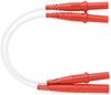Test Lead Set, 4Mm Plug-Plug, 305Mm Rohs Compliant Pomona - 51AH6835 - Newark, An Avnet Company