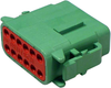Automotive Housing, Plug, 12Pos, 7.5A; Product Range Deutsch Te Connectivity - 38AH5606 - Newark, An Avnet Company