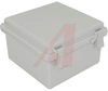 Enclosure; ABS/PC Blended Plastic; Polyurethane Gasket; Light Gray; NEMA1,2,4,4X - 70147845 - Allied Electronics, Inc.