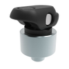 Spring Loaded Plunger, Press-in, Mini Szie, With hold-open feature, Black - 56-411-1-000 - Southco