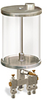 (Formerly B3153-15X-3F), Multiple Feed Manual Lubricator, 1/2 gal Pyrex Reservoir, 3 Feeds - B3153-064P03B111GW - Oil-Rite Corp.