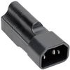 NEMA 5-15R to C14 Power Cord Adapter - 10A, 125V, Black -- P002-000