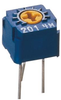 Trimmer Pot, Cermet, 10K, 1Turn, Th; Trimpot Type Nidec Copal Electronics - 56AC4791 - Newark, An Avnet Company