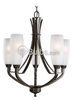Five-Light Chandelier Fixture - P4436-20 - bulbs.com