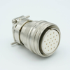 MS Series Vacuum Side Connector, 10 Pair Thermocouple, Type E, Accepts 0.056″ Dia. Pins -- A1176-1-CN - Image