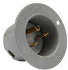 Straight Blade Flanged Male Base Inlet -- 5678-SS - Image
