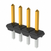 Connectors, Interconnects - Rectangular Connectors - Headers, Male Pins -- 1000824-XJ8B-0411 - Image