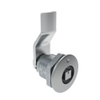 Quarter-Turn Cam Latch, 7 mm Square Recess, 14mm Grip, Sealed, Zinc Alloy, Chrome Plated, Bright -- E5-2-041-041