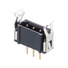 3 Pos. Male SIL Vertical Throughboard Conn. Latches - M80-8770305 - Harwin Plc